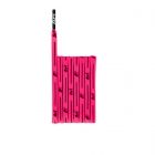 ARI COLORFUL SHOELACES - 5MM/125CM - PINK/PINK/BLACK