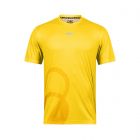ARI ADEPT SIGNATURE RUNNING TEE - YELLOW/BLACK/SILVER