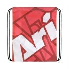 ARI ESSENTIAL URBAN TYPO GYMSACK - RED/WHITE/RED