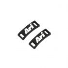 ARI SHOELACE BUCKLES - BLACK/WHITE/BLACK