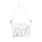 ARI SHOULDER BAG - WHITE/WHITE/BLACK