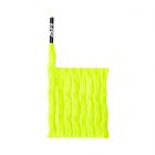 ARI TWIST SHOELACES - 3MM/125CM - LIGHT GREEN/BLACK