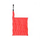 ARI TWIST SHOELACES - 3MM/125CM - NEON ORANGE/BLACK