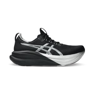 ASICS M GEL NIMBUS 28 PLATINUM - PLATINUM/BLACK