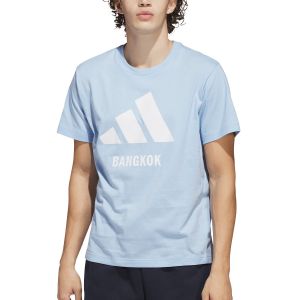 ADIDAS BANGKOK TEE - GLOWBLUE