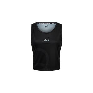 ARI ADEPT SIGNATURE RUNNING CROP - BLACK/SILVER/BLACK