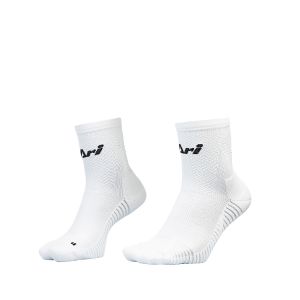 ARI ADEPT TERRY RUNNING QTR SOCKS - WHITE/BLACK/WHITE