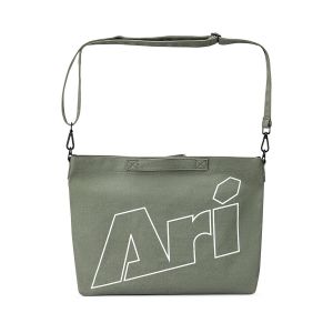 ARI SHOULDER BAG - GREY/WHITE/BLACK